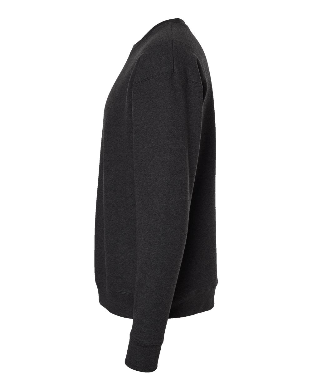 Unisex Fleece Crewneck Sweatshirt - DirectSide - B10459582 - Heather Graphite