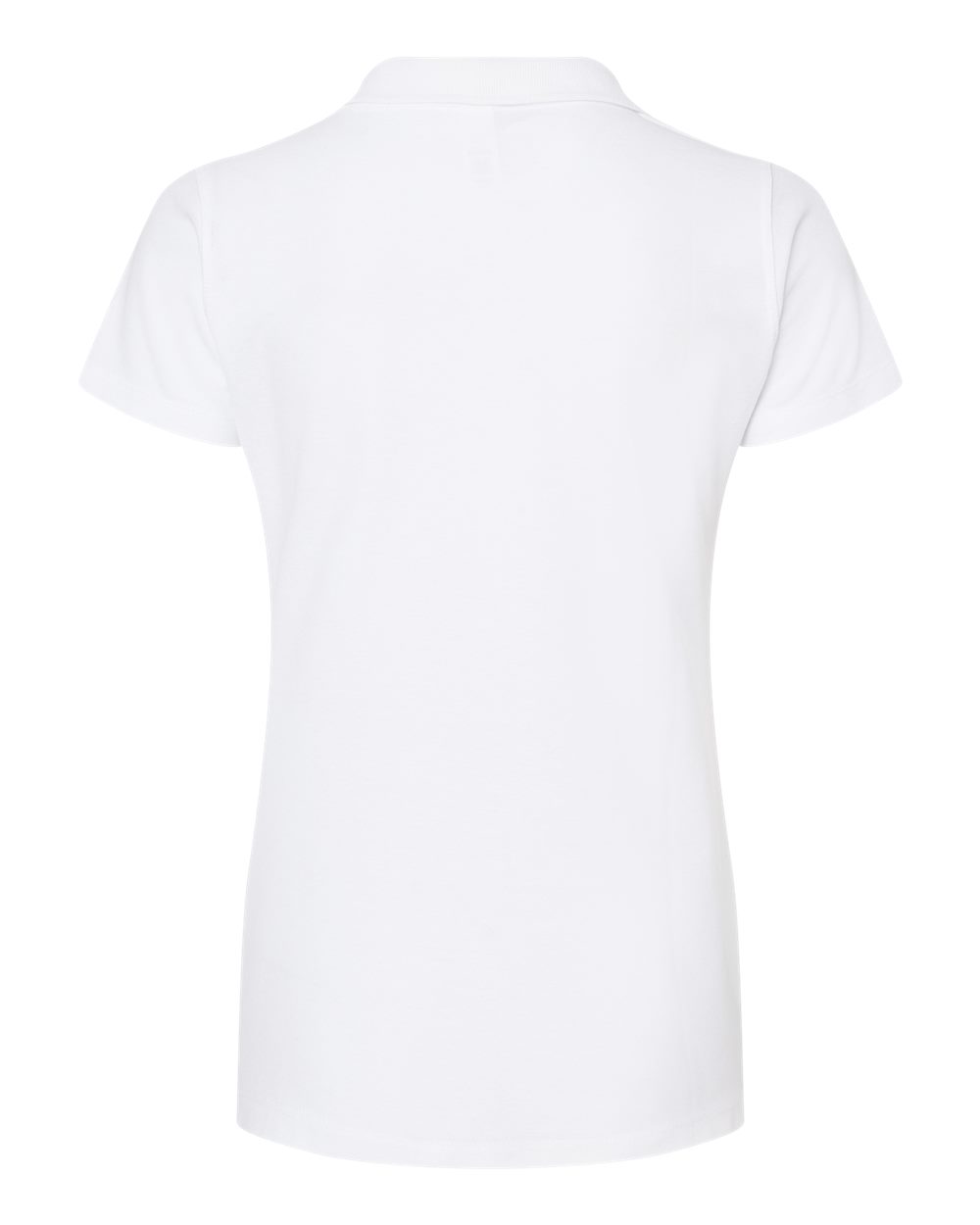 Women's 50/50 Sport Pique Polo - Back - B10659003 - White