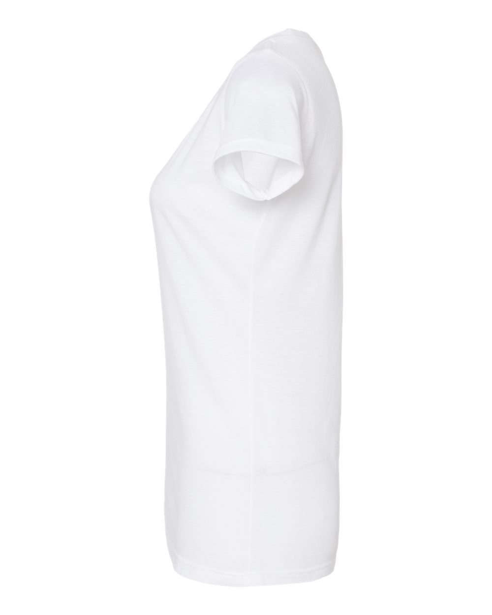 Women's Poly-Rich Scoop Neck T-Shirt - DirectSide - B30159002 - White
