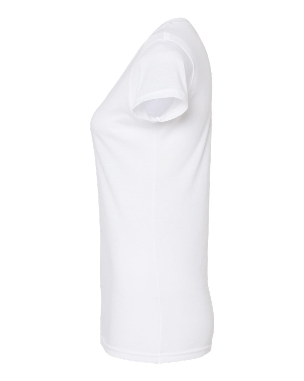 Women's Poly-Rich V-Neck T-Shirt - DirectSide - B30259002 - White