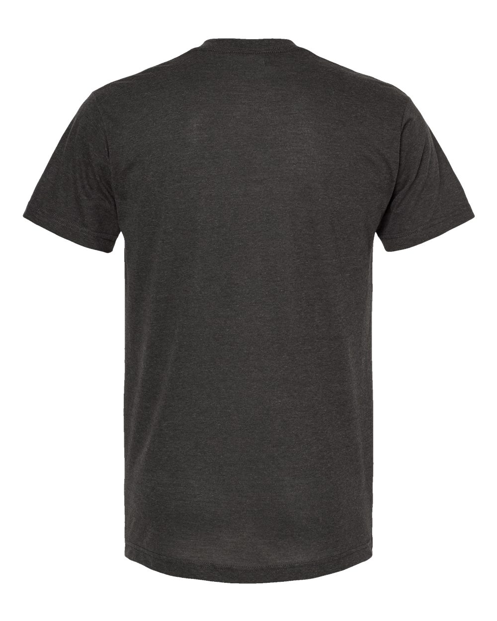 Men's Poly-Rich V-Neck T-Shirt - Back - B20059112 - Heather Graphite