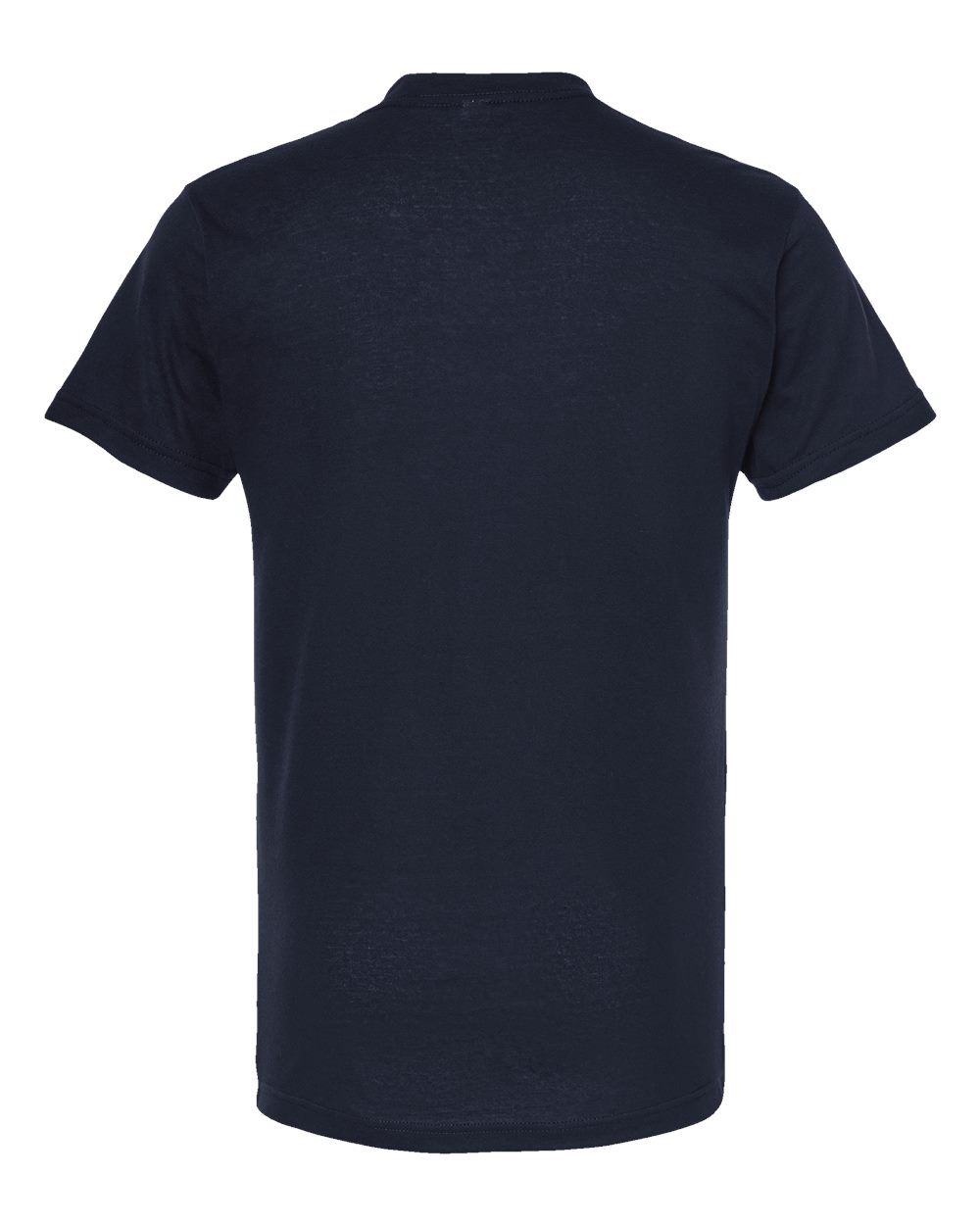 Men's Poly-Rich V-Neck T-Shirt - Back - B20059122 - Navy