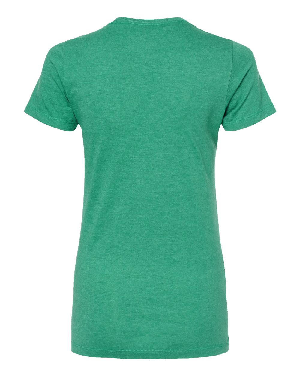 Women's Premium Cotton Blend T-Shirt - Back - B11159172 - Kelly Heather