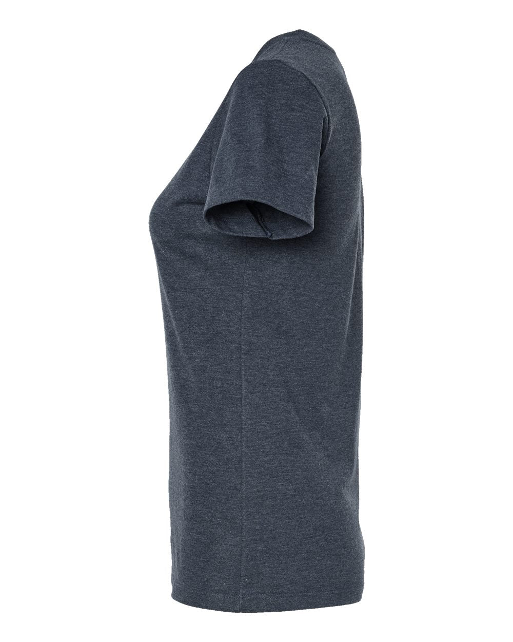 Women's Premium Cotton Blend T-Shirt - DirectSide - B11159652 - Navy Heather