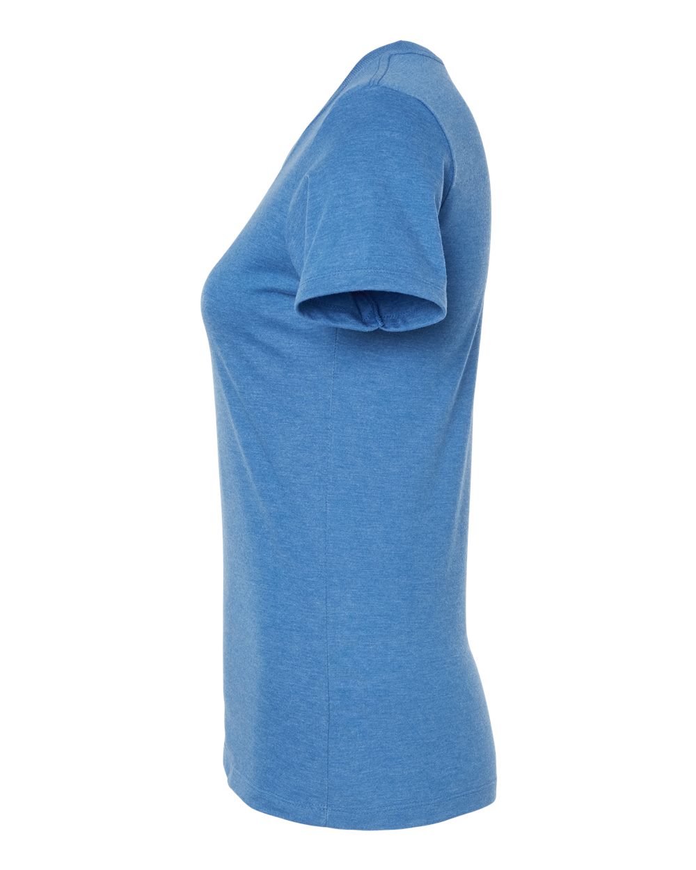 Women's Premium Cotton Blend T-Shirt - DirectSide - B11159752 - Royal Heather