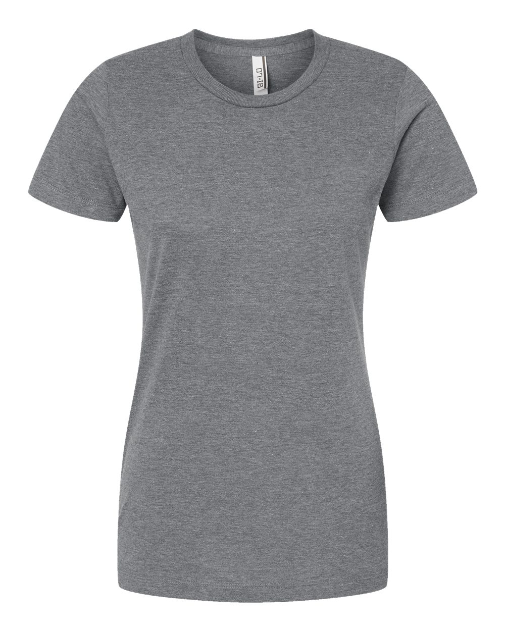 Women's Premium Cotton Blend T-Shirt - Front - B11159092 - Athletic Heather
