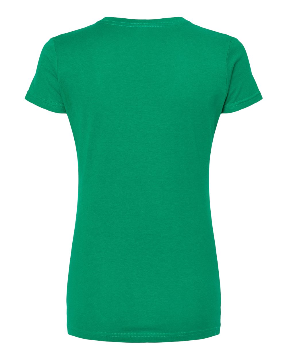 Women's Fine Jersey Slim Fit T-Shirt - Back - B20159112 - Kelly Green