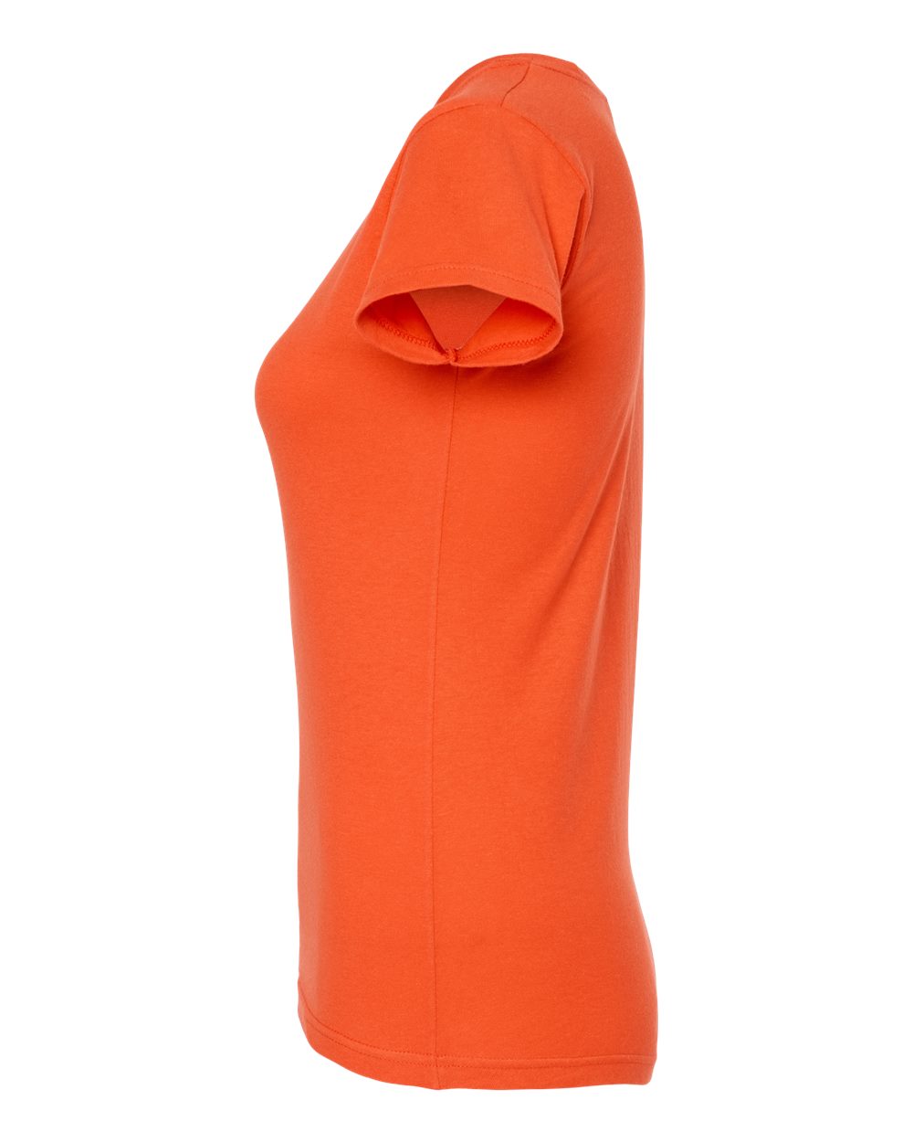 Women's Fine Jersey Slim Fit T-Shirt - DirectSide - B20159662 - Orange