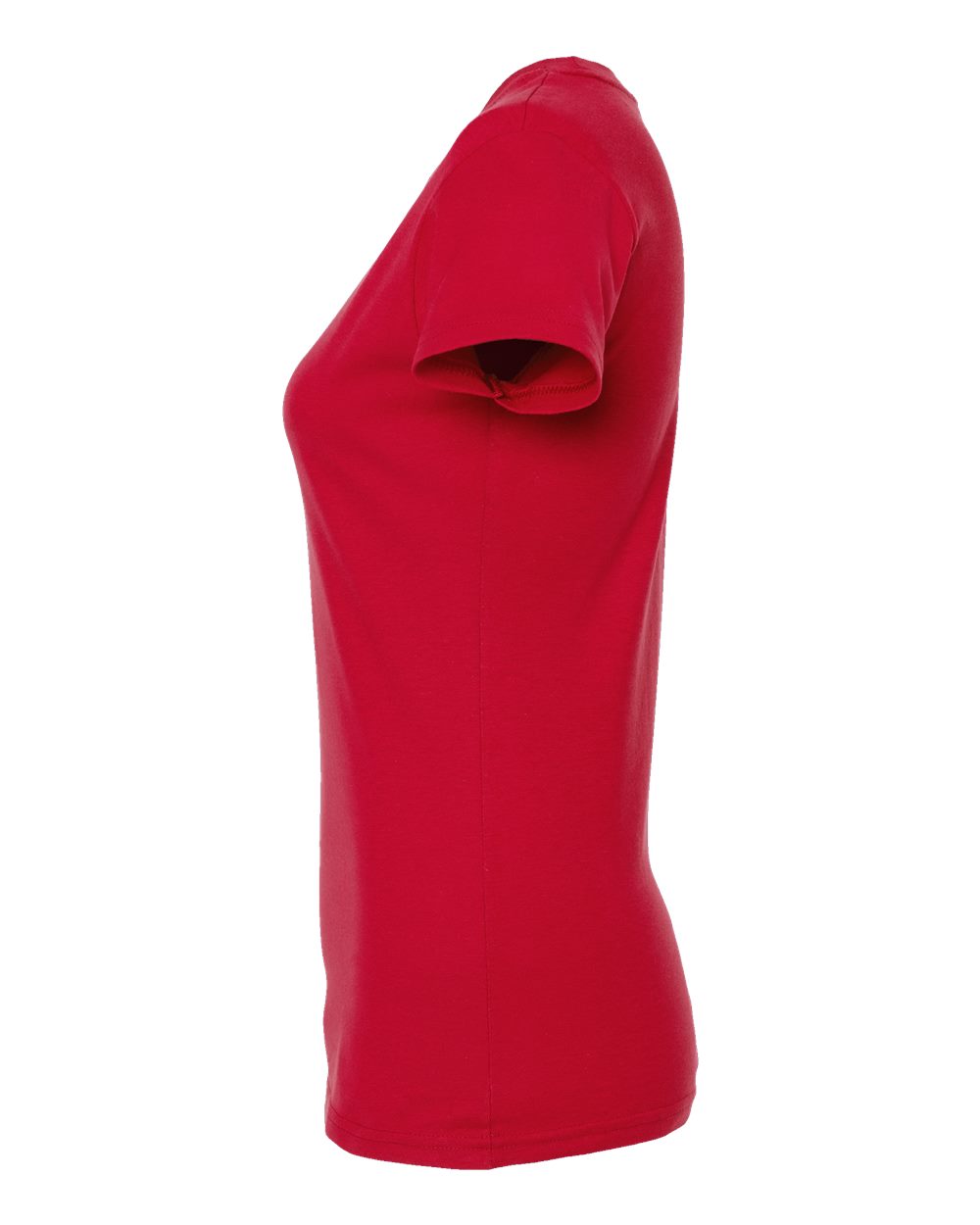 Women's Fine Jersey Slim Fit T-Shirt - DirectSide - B20159702 - Red