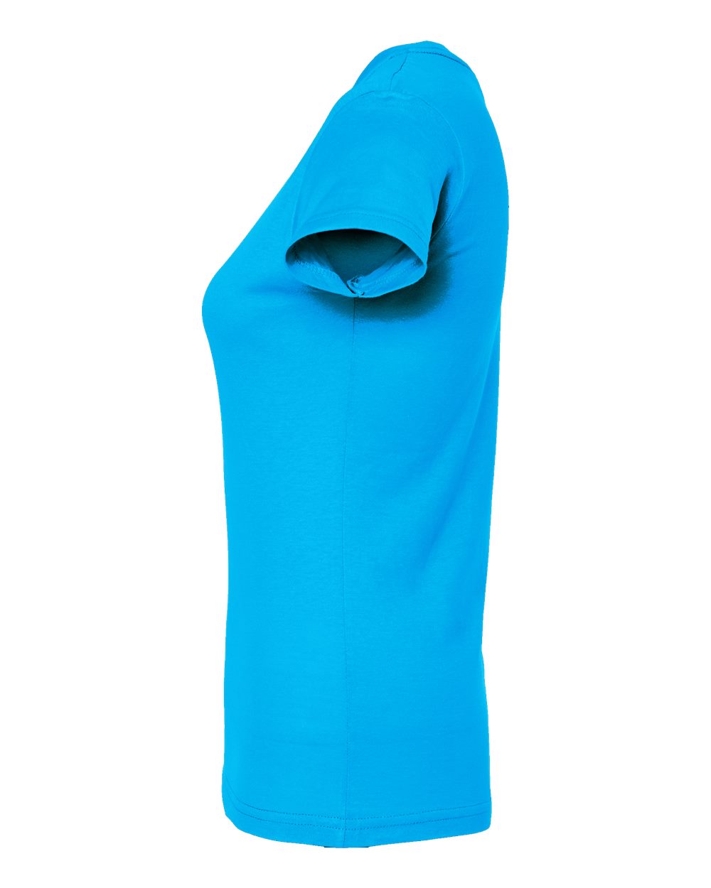 Women's Fine Jersey Slim Fit T-Shirt - DirectSide - B20159782 - Turquoise