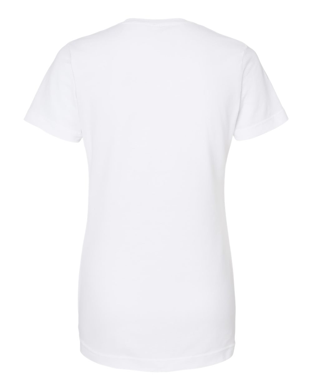 Women's Fine Jersey Classic Fit T-Shirt - Back - B20359003 - White