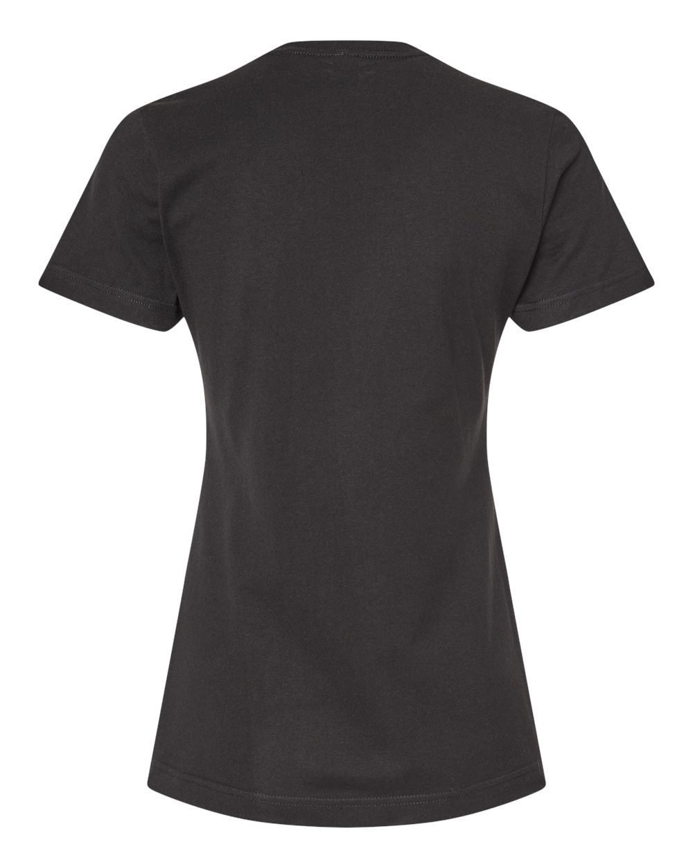 Women's Fine Jersey Classic Fit T-Shirt - Back - B20359503 - Black