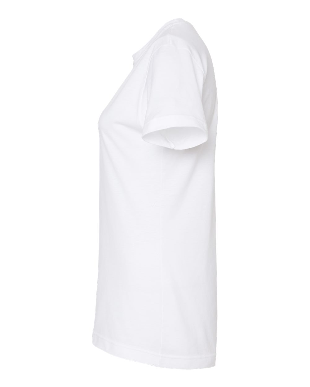 Women's Fine Jersey Classic Fit T-Shirt - DirectSide - B20359003 - White