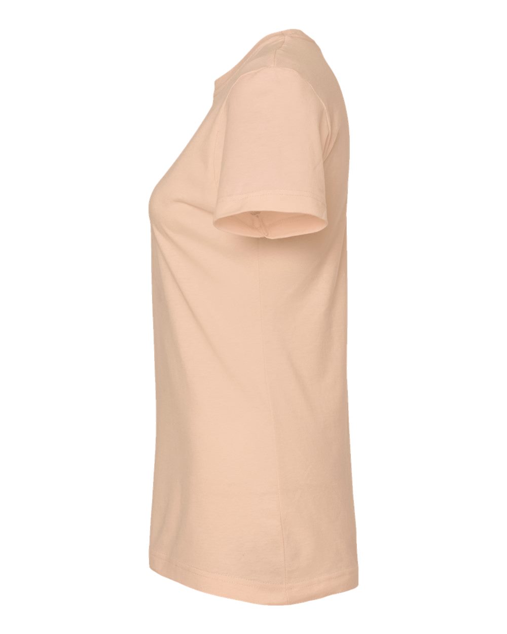 Women's Fine Jersey Classic Fit T-Shirt - DirectSide - B20359304 - Peach