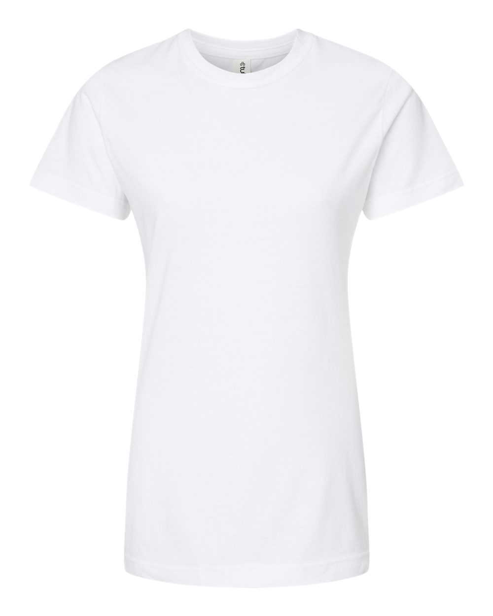 Women's Fine Jersey Classic Fit T-Shirt - Front - B20359003 - White