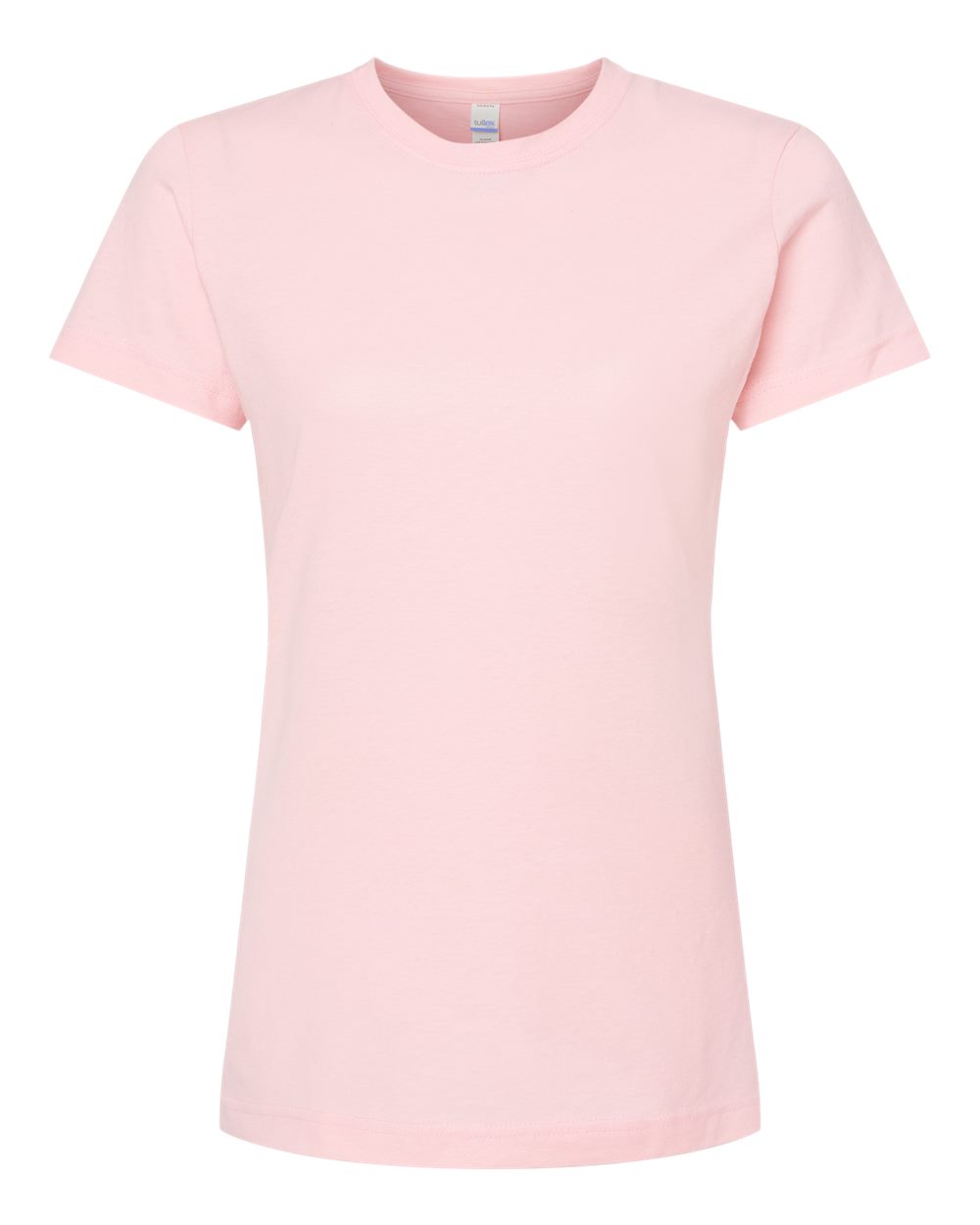 Women's Fine Jersey Classic Fit T-Shirt - Front - B20359113 - Pink