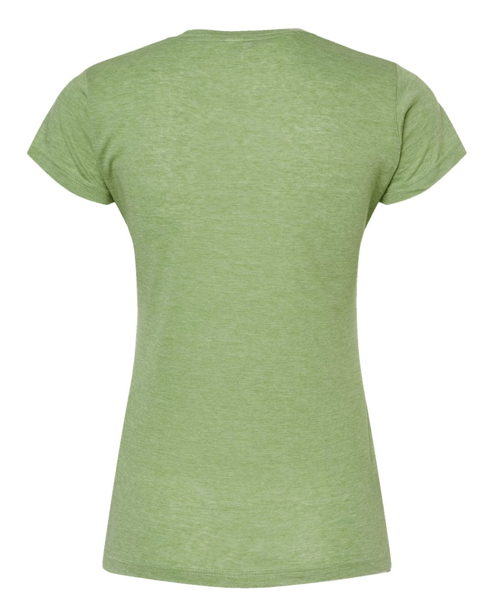 Women's Poly-Rich T-Shirt - Back - B20559172 - Heather Green