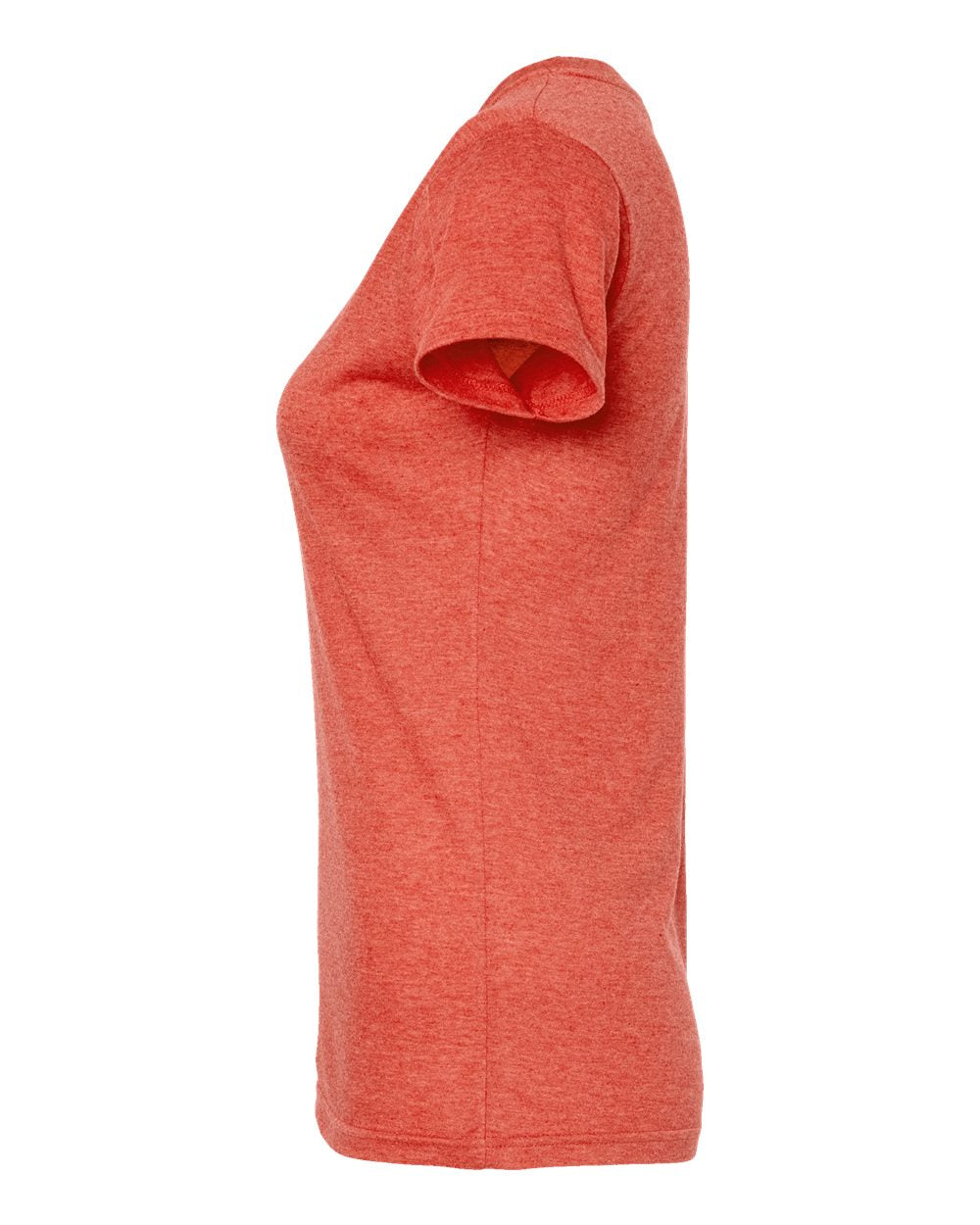 Women's Poly-Rich T-Shirt - DirectSide - B20559142 - Heather Orange