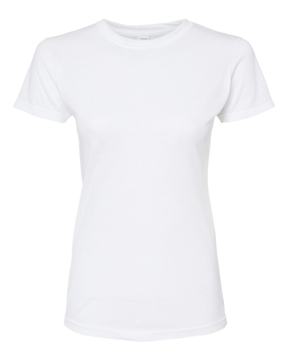 Women's Poly-Rich T-Shirt - Front - B20559002 - White