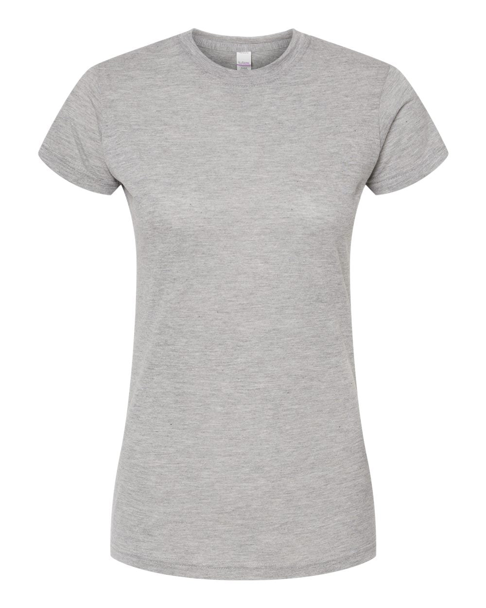 Women's Poly-Rich T-Shirt - Front - B20559102 - Heather Grey