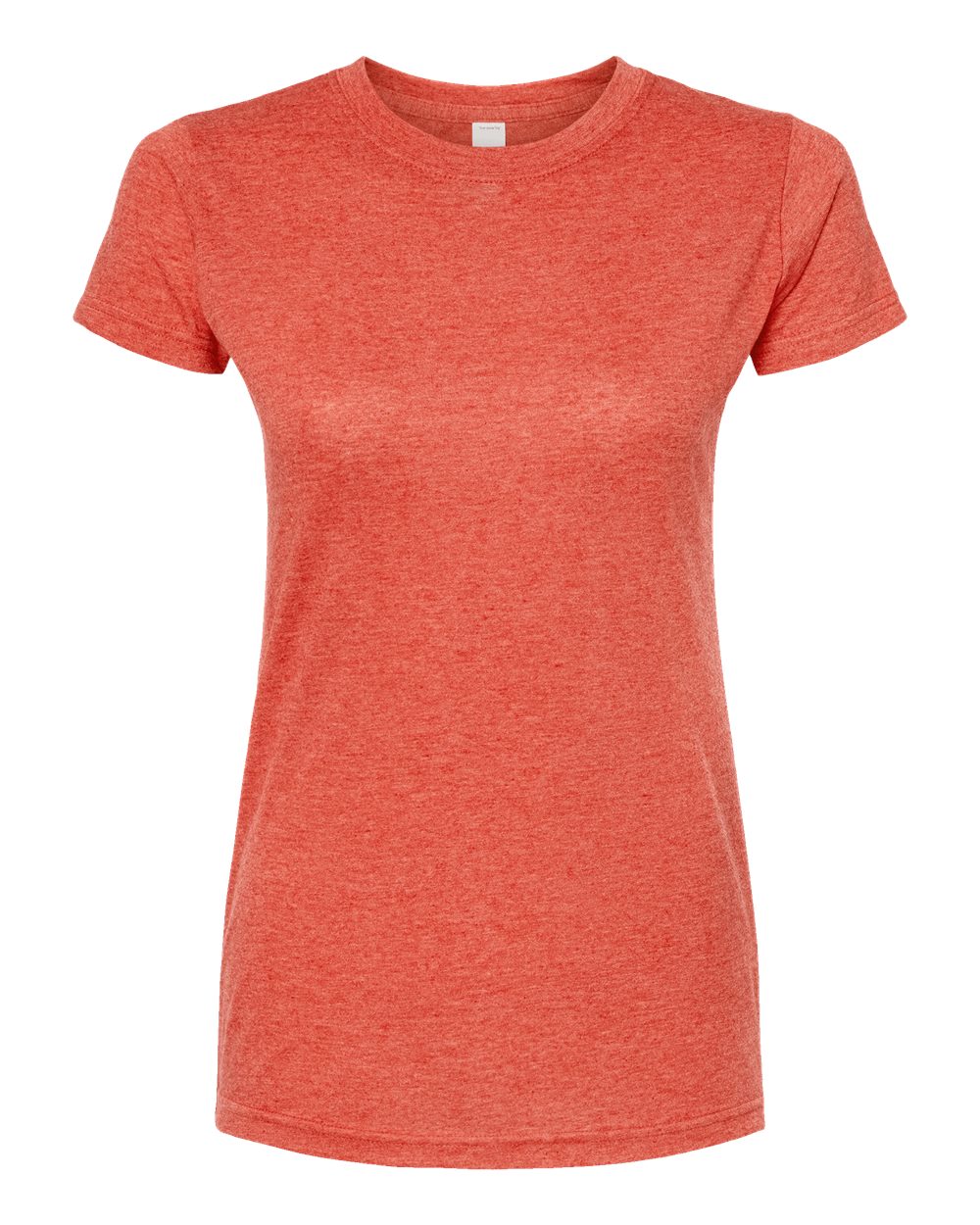 Women's Poly-Rich T-Shirt - Front - B20559142 - Heather Orange