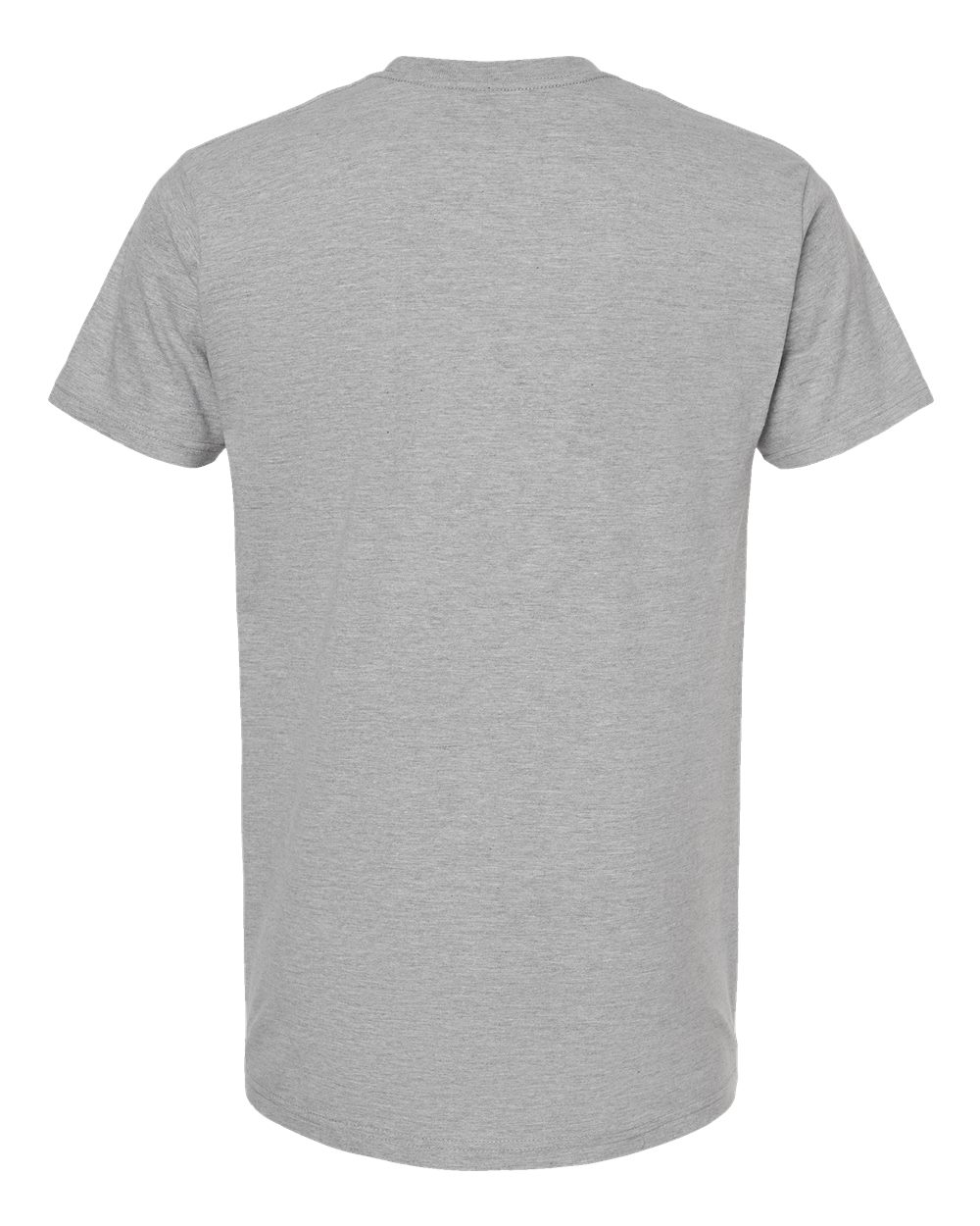 Unisex Heavyweight Jersey Pocket T-Shirt - Back - B31159093 - Heather Grey