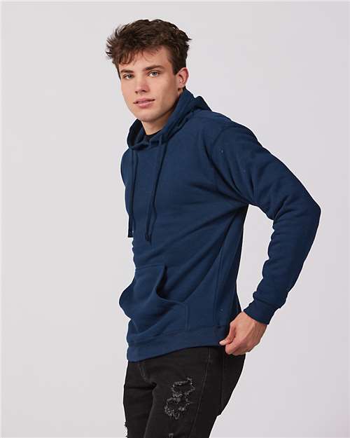 Premium Fleece Hooded Sweatshirt - OnModelFront - B11231652 - Navy
