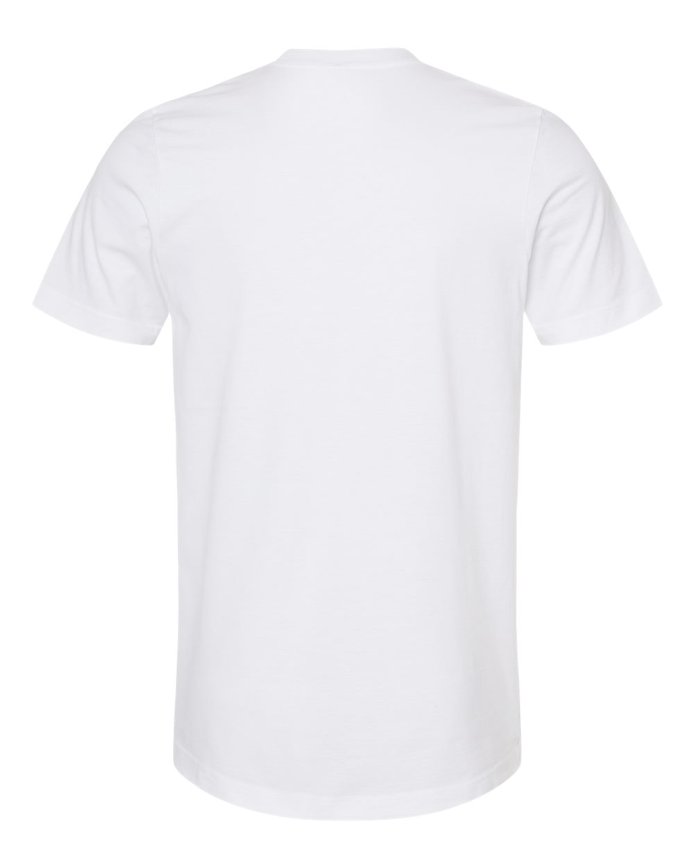 Combed Cotton T-Shirt - Back - B13659002 - White
