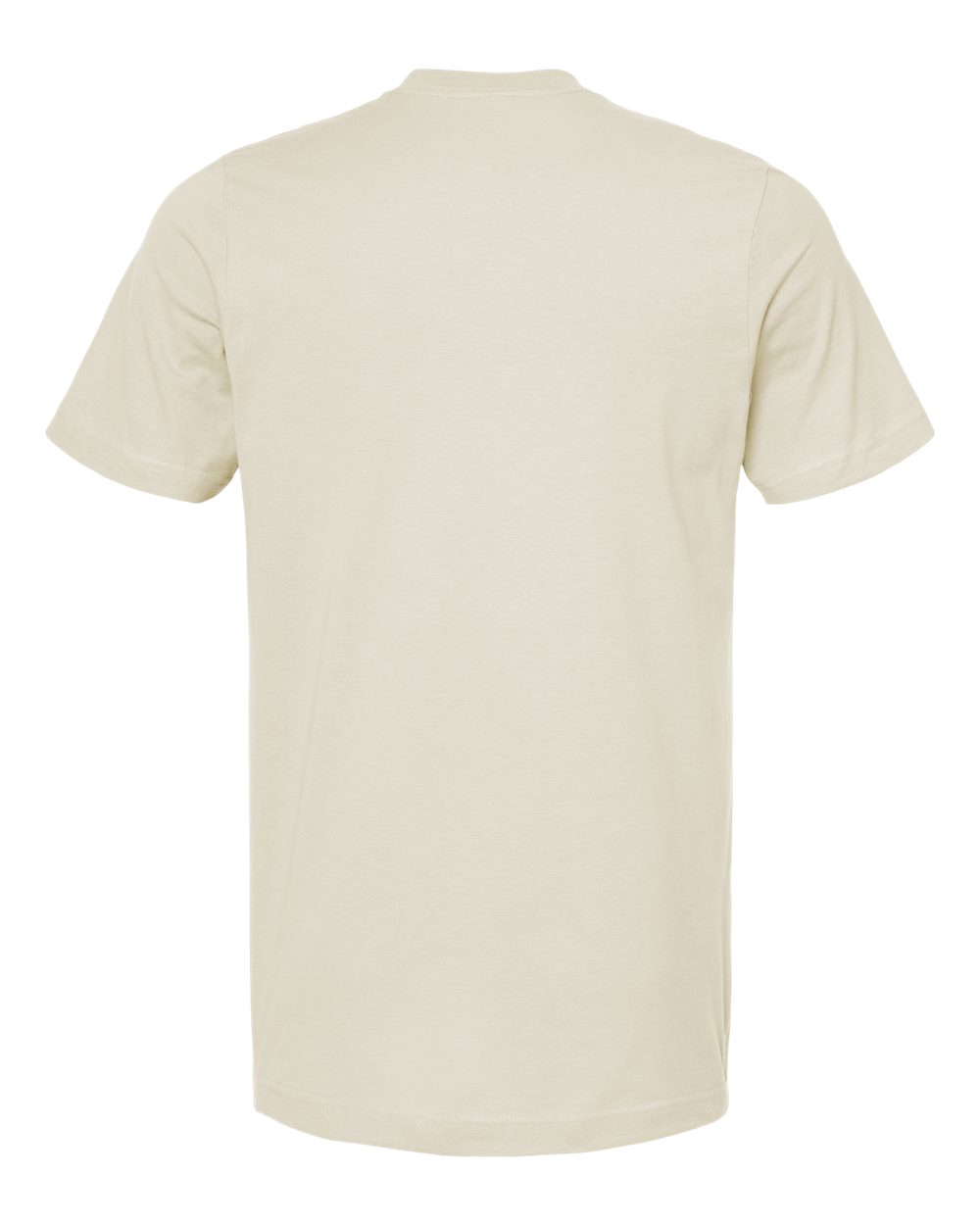 Combed Cotton T-Shirt - Back - B13659212 - Vintage Natural