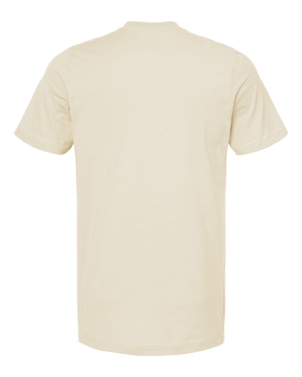 Combed Cotton T-Shirt - Back - B13659242 - Cream