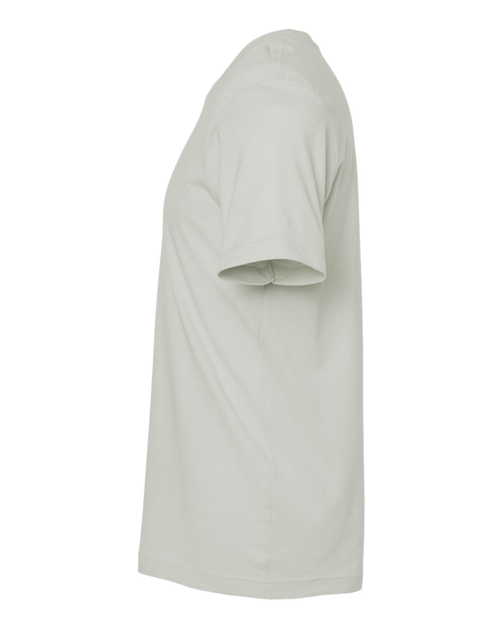 Combed Cotton T-Shirt - DirectSide - B13659352 - Light Silver