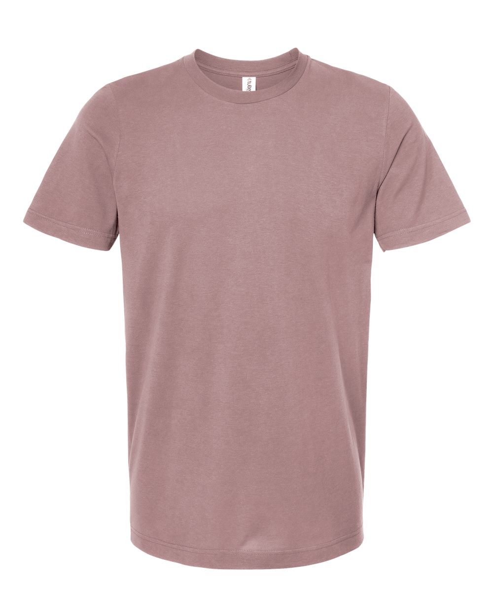 Combed Cotton T-Shirt - Front - B13659202 - Orchid