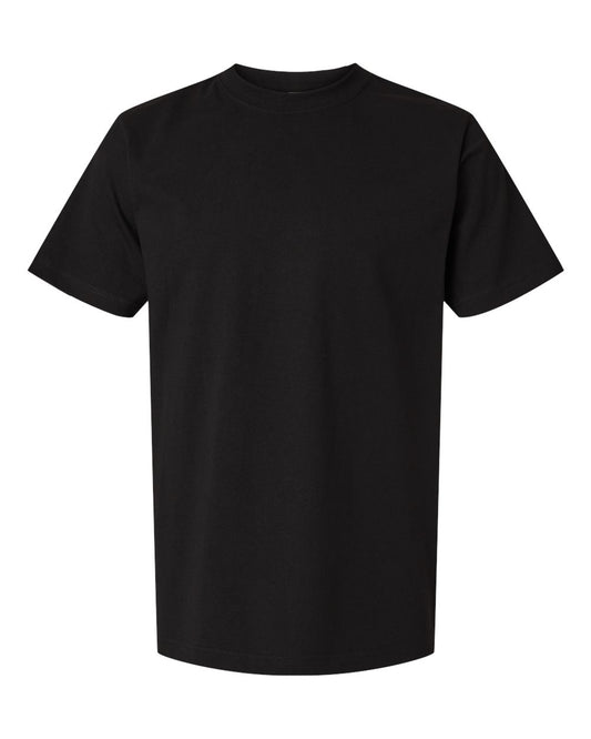 Unisex Heavyweight Street T-Shirt - Front - B01059503 - Black
