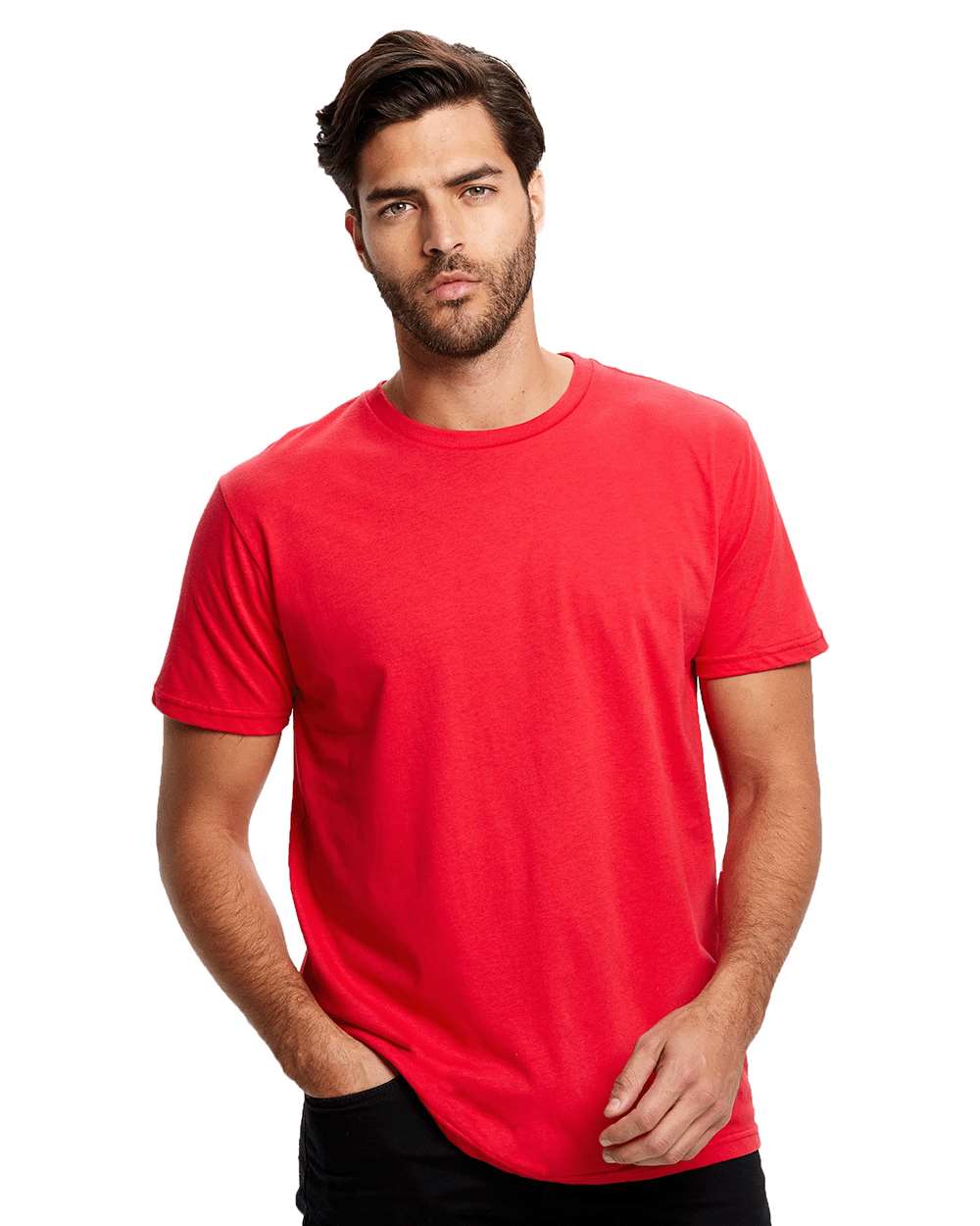 Unisex Tee - OnModelFront - B10473704 - Red