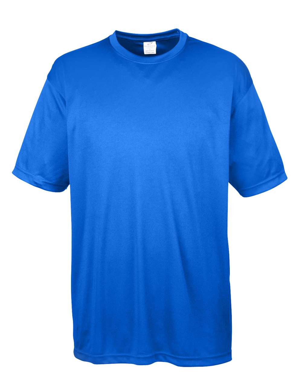 Men's Cool & Dry Basic Performance T-Shirt - Front - B932E1753 - Royal