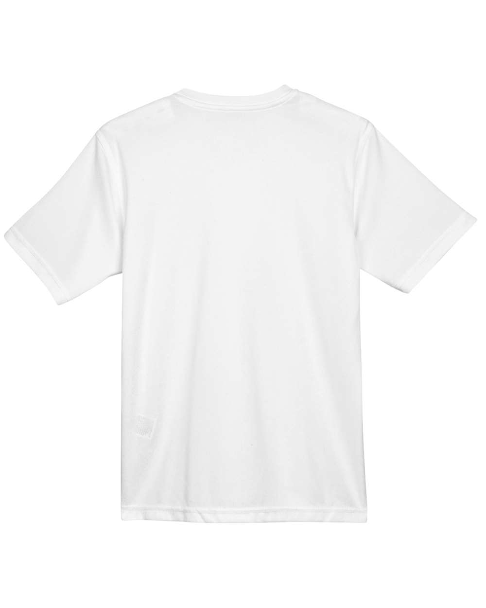 Youth Cool & Dry Sport Performance Interlock T-shirt - Back - B909E1002 - White