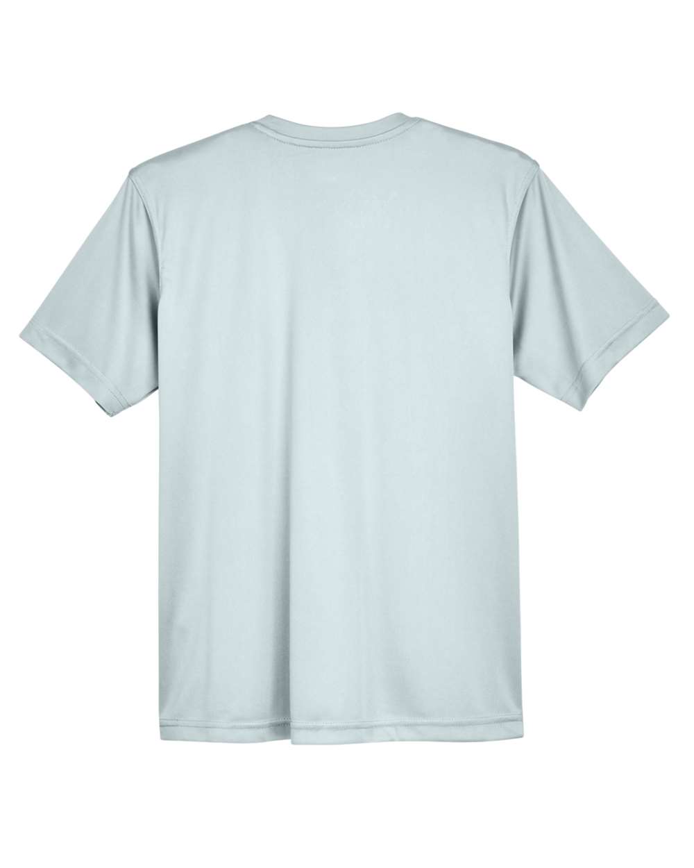 Youth Cool & Dry Sport Performance Interlock T-shirt - Back - B909E1592 - Grey