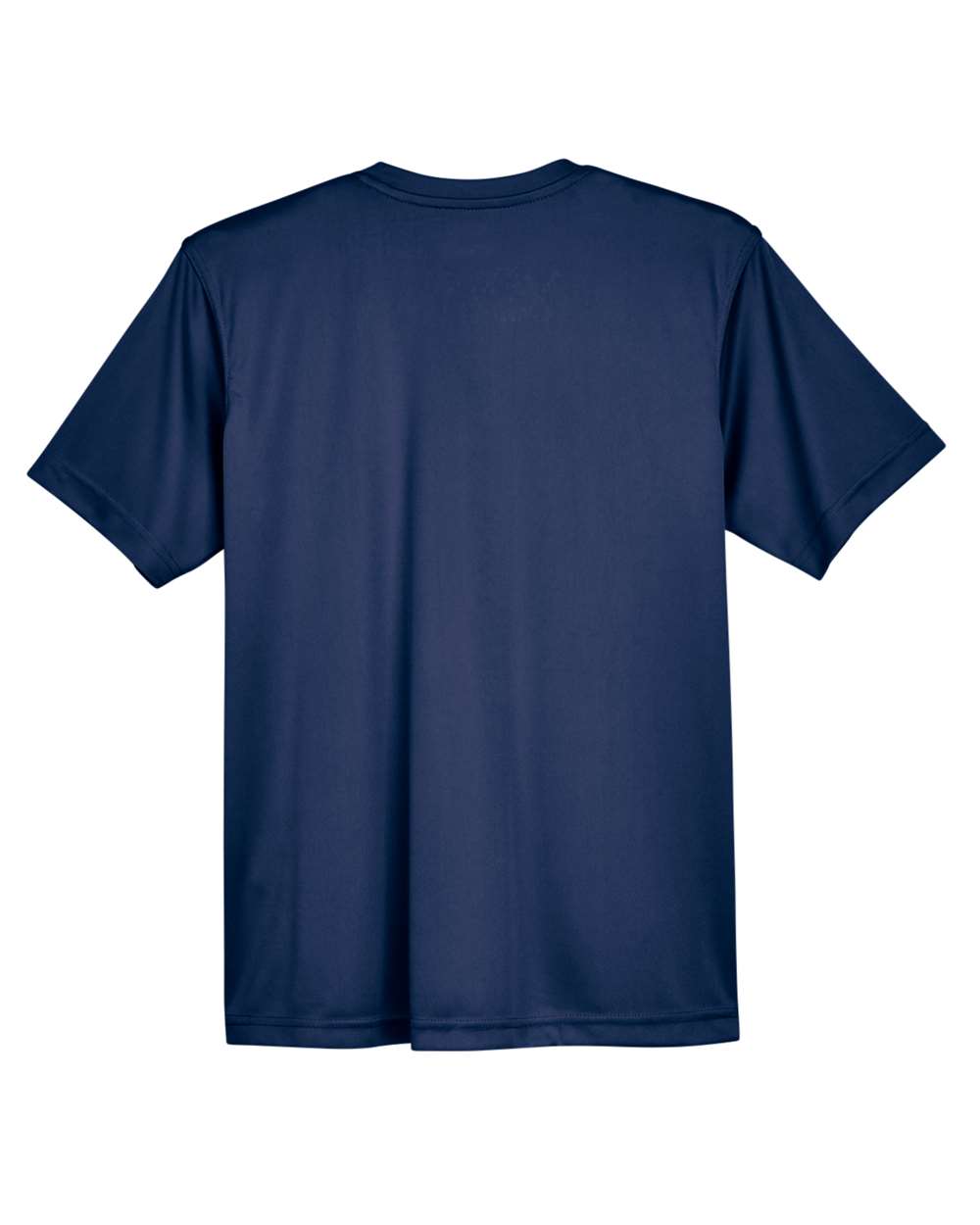 Youth Cool & Dry Sport Performance Interlock T-shirt - Back - B909E1652 - Navy