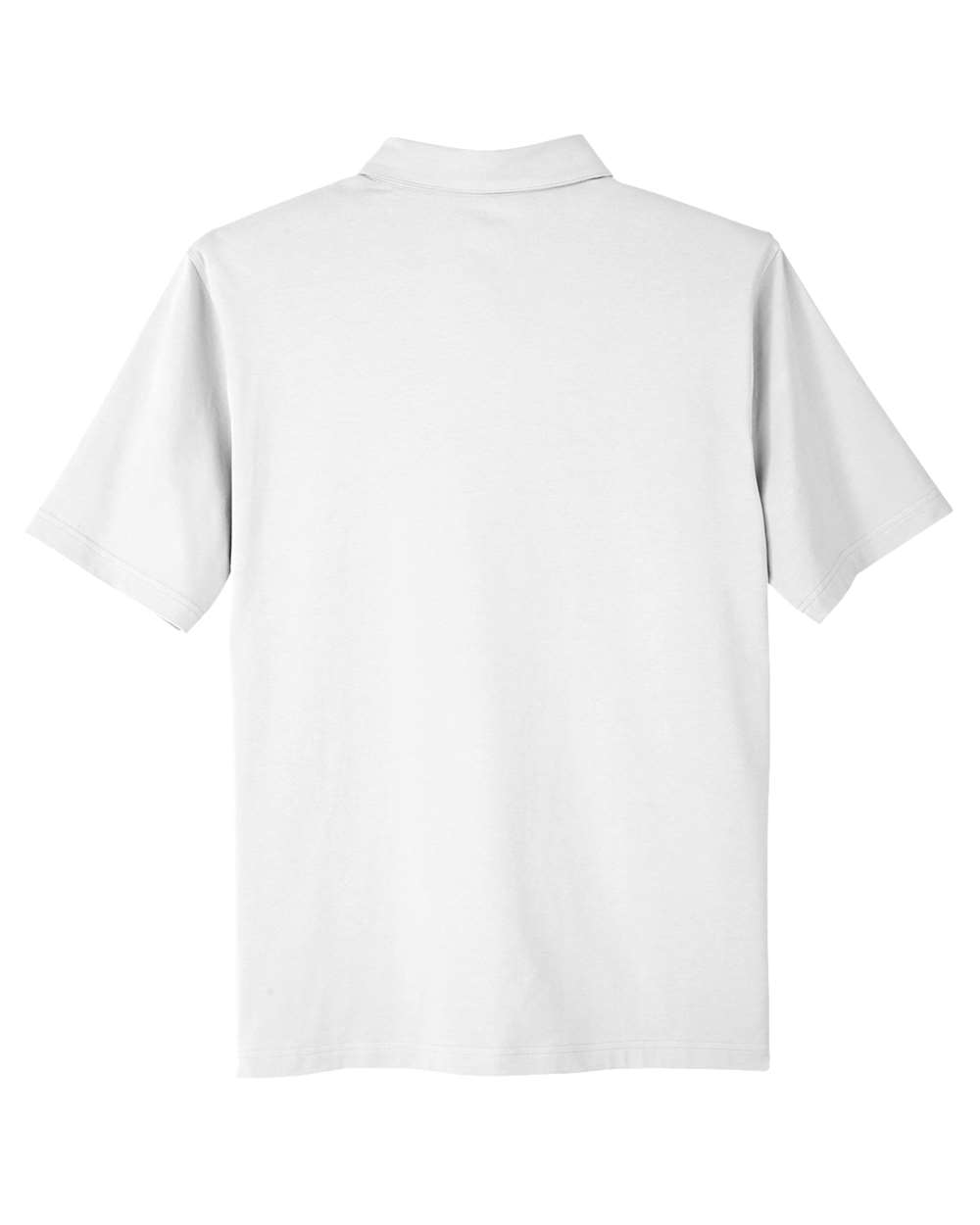 Men's Lakeshore Stretch Cotton Performance Polo - Back - B960E1003 - White