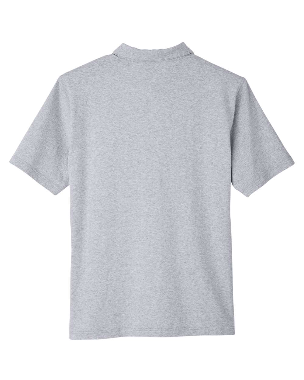 Men's Lakeshore Stretch Cotton Performance Polo - Back - B960E1093 - Heather Grey