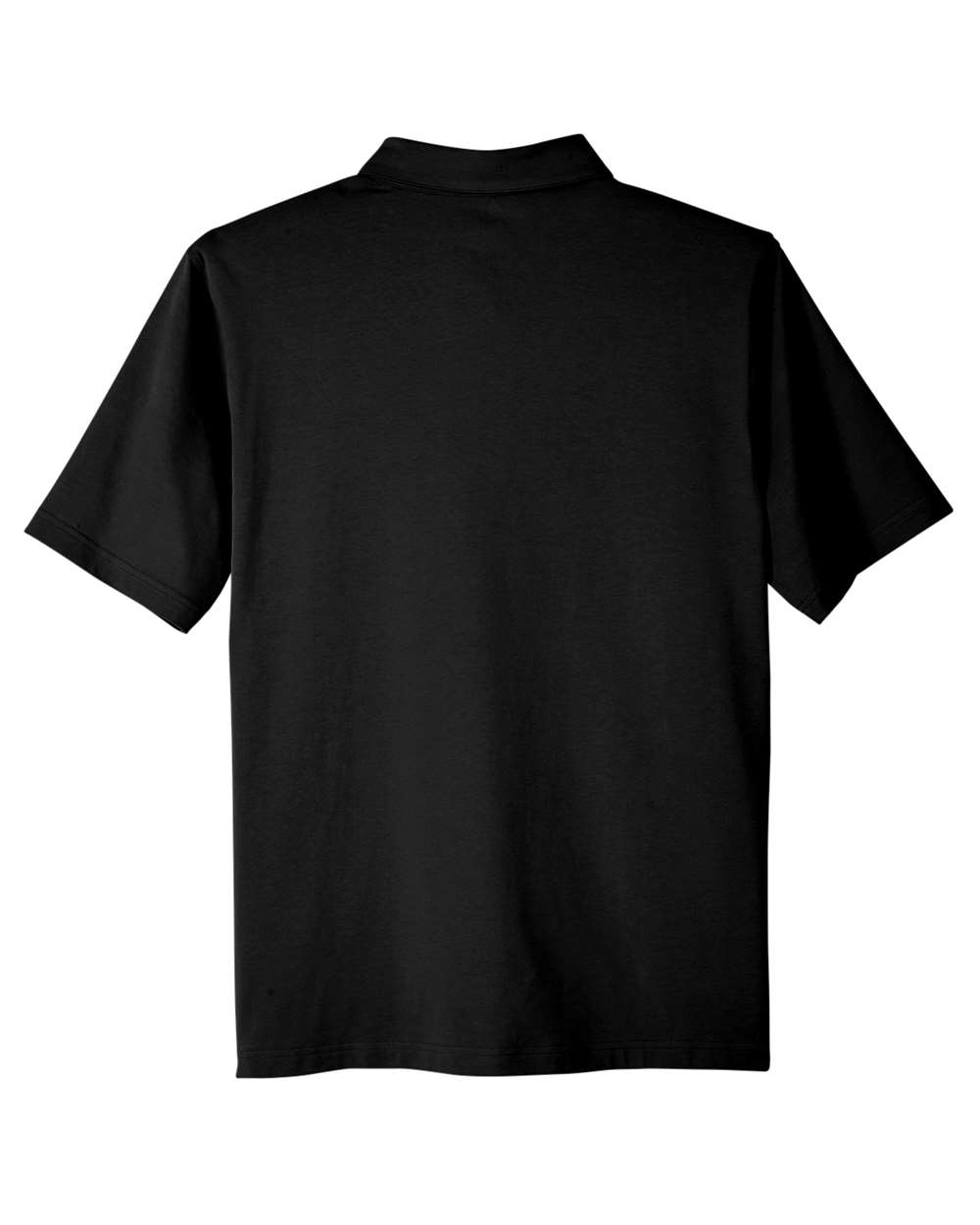 Men's Lakeshore Stretch Cotton Performance Polo - Back - B960E1503 - Black