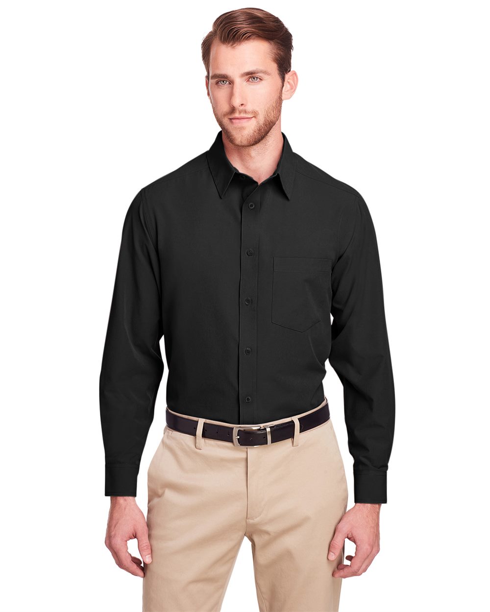 Men's Bradley Performance Woven Shirt - styleImage