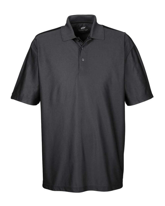 Men's Cool & Dry Elite Performance Polo - Front - B905E1505 - Black