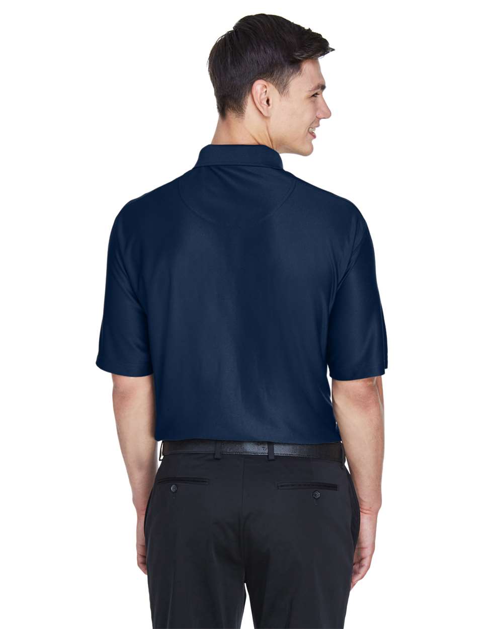 Men's Cool & Dry Elite Performance Polo - OnModelBack - B905E1653 - Navy