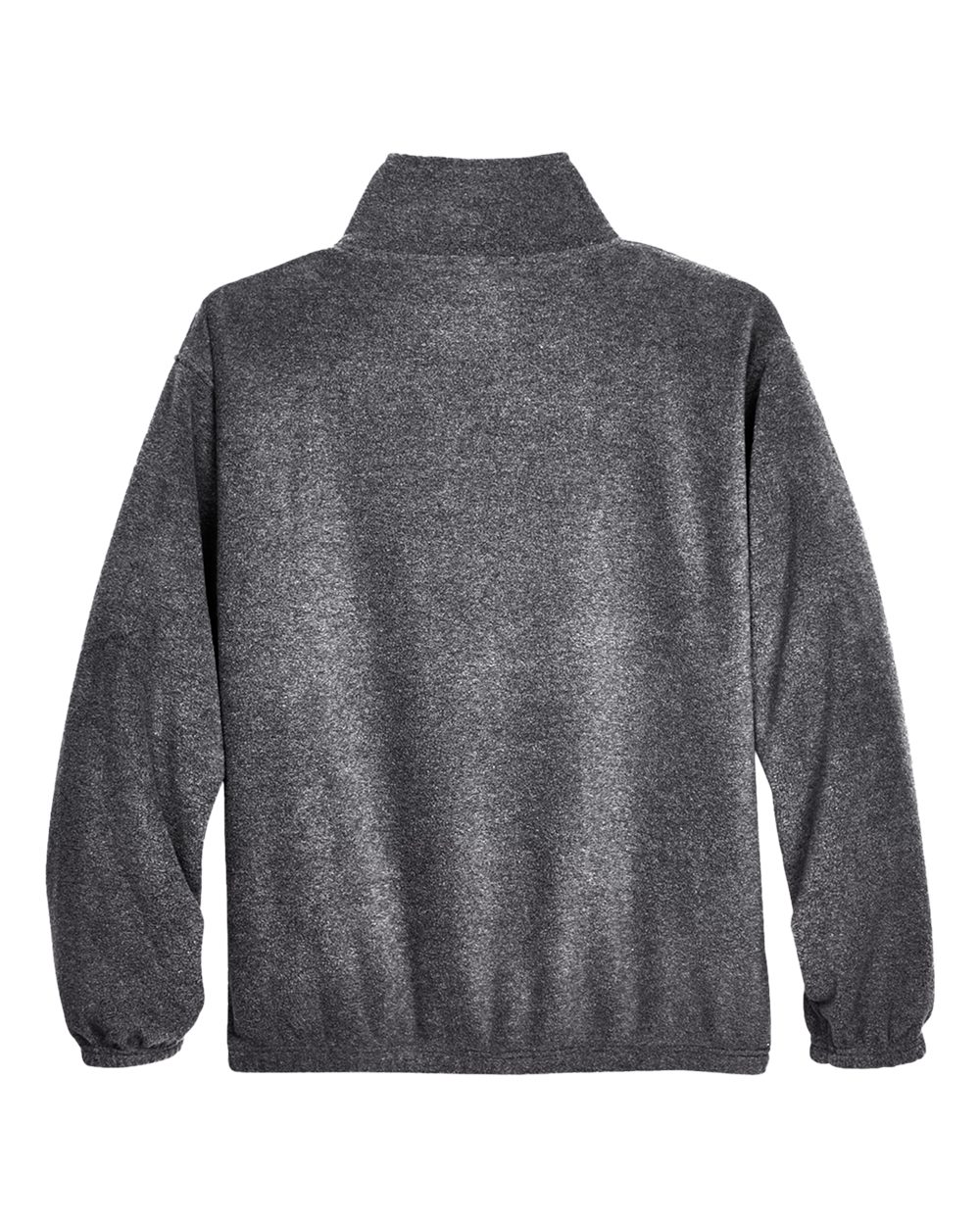 Men's Iceberg Fleece Full-Zip Jacket - Back - B918E1623 - Charcoal