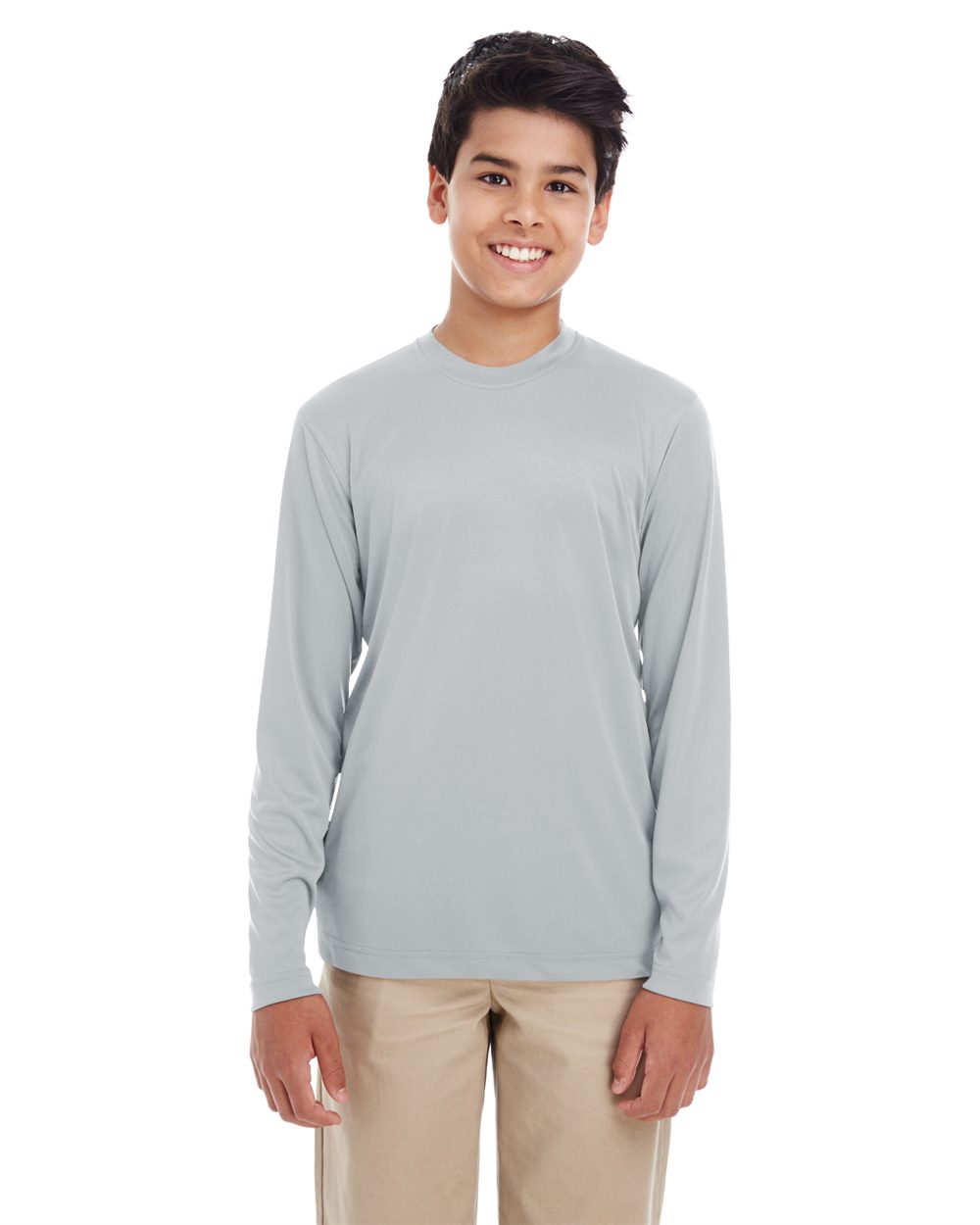 Youth Cool & Dry Performance Long Sleeve Top - styleImage