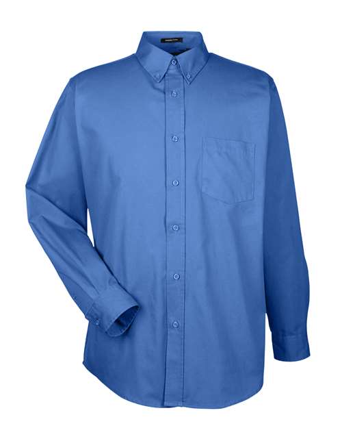 Whisper Twill Dress Shirt - Front - B950E1253 - French Blue