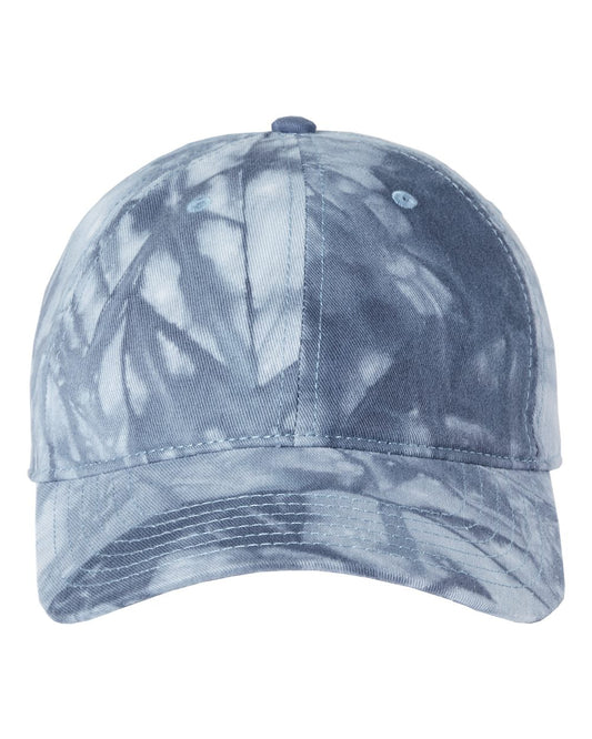Tie-Dyed Dad Hat - Front - B51895650 - Dark Blue