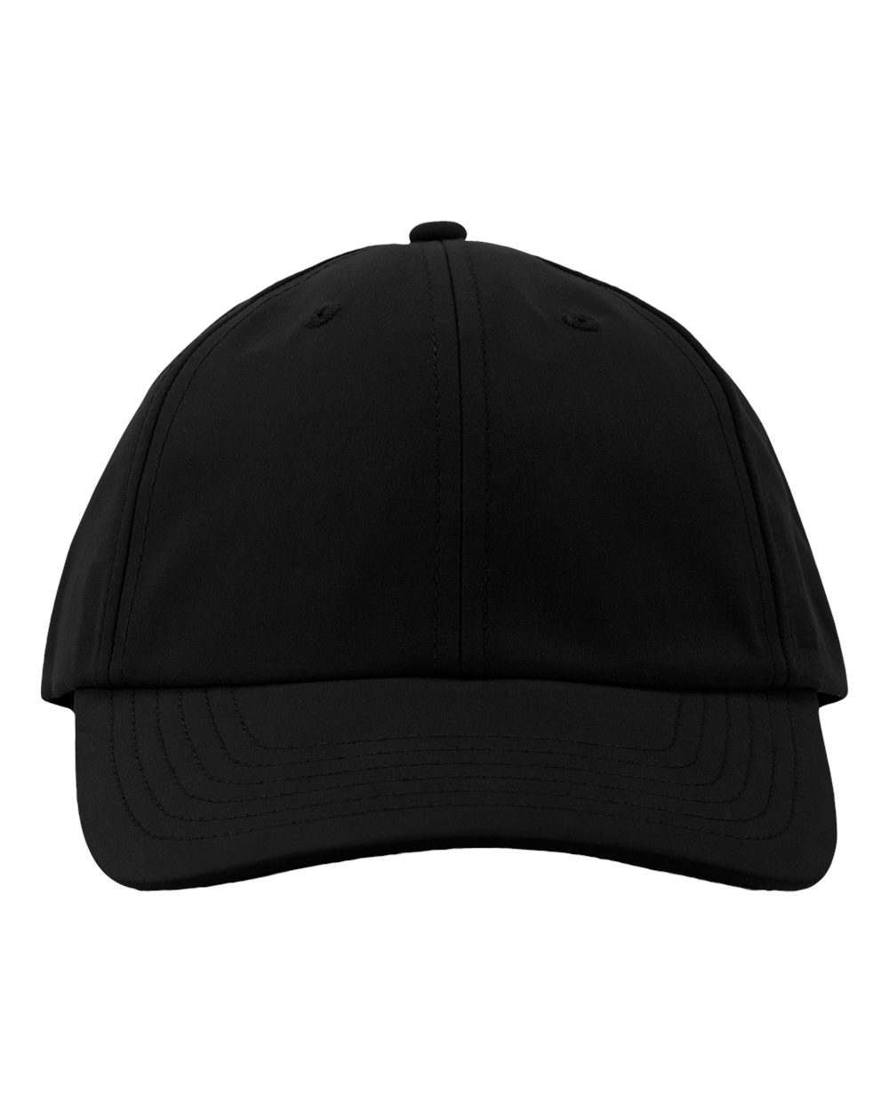 Performance Microfiber Cap - Front - B12895500 - Black