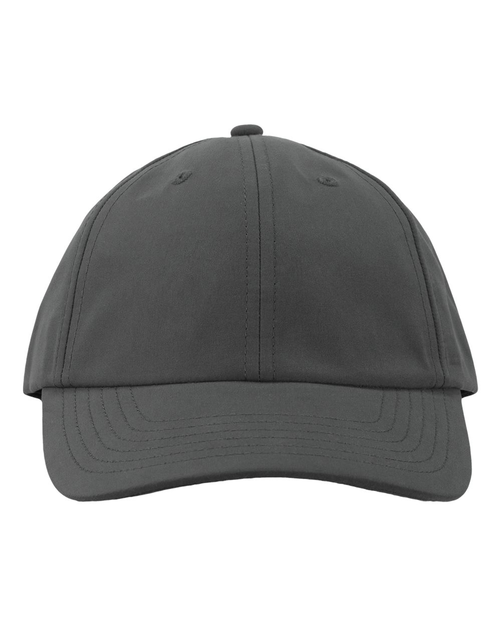 Performance Microfiber Cap - Front - B12895580 - Grey